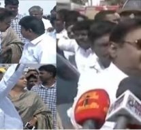 கடல் என்ன கிணறா? எண்ணூரில் விஜயகாந்த் நையாண்டி