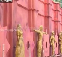 மதுரையில் கண்களைக் கவரும் ’பாகுபலி’ அரங்குகள்!
