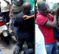 நைஜீரிய இளைஞர்களை சரமாரியாக தாக்கிய திருப்பூர் மக்கள்!
