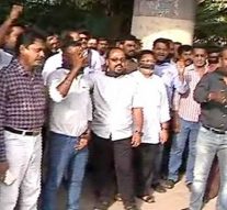 புதிய தலைமுறை மீது வழக்குப்பதிவு: சென்னை பத்திரிகையாளர்கள் மன்றம் ஆர்ப்பாட்டம்
