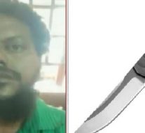 நீதிபதி கண்முன்னே மனைவியை கத்தியால் குத்திய கணவன் !