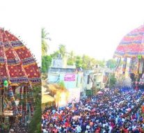 திருவாரூர் ஆழித் தேரோட்டம் : ஏராளமான பக்தர்கள் பங்கேற்பு