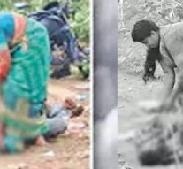 கணவன் கழுத்தில் கயிறு கட்டி தெருவில் இழுத்து சென்ற மனைவி.. ஆந்திராவில் அதிர்ச்சி சம்பவம்..!