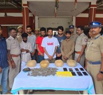 கோவையில் கஞ்சா, மெத்தபெட்டமைன் விற்பனையில் ஈடுபட்ட 6 பேர் கும்பல் கைது